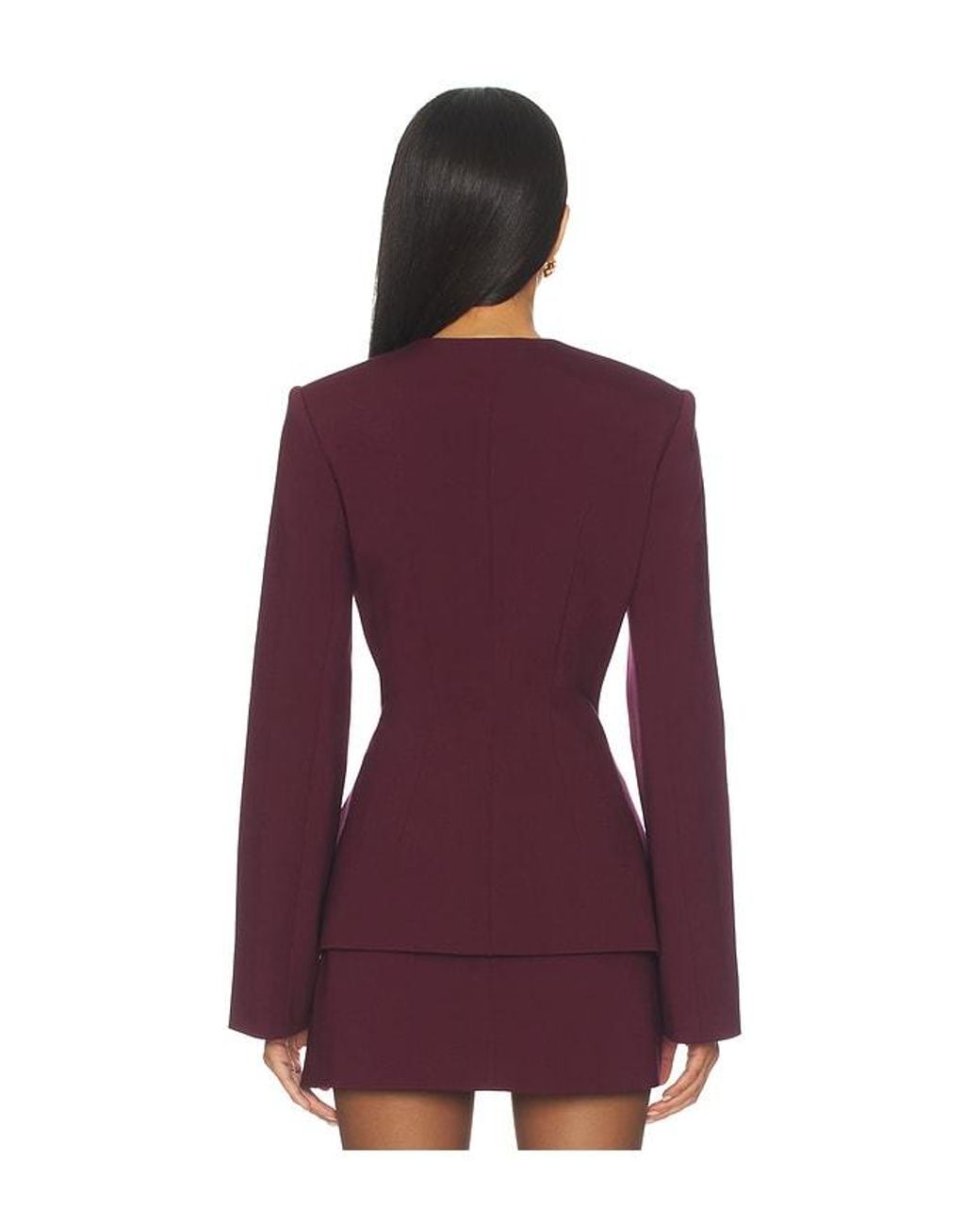 SER.O.YA Purple Susanna Blazer