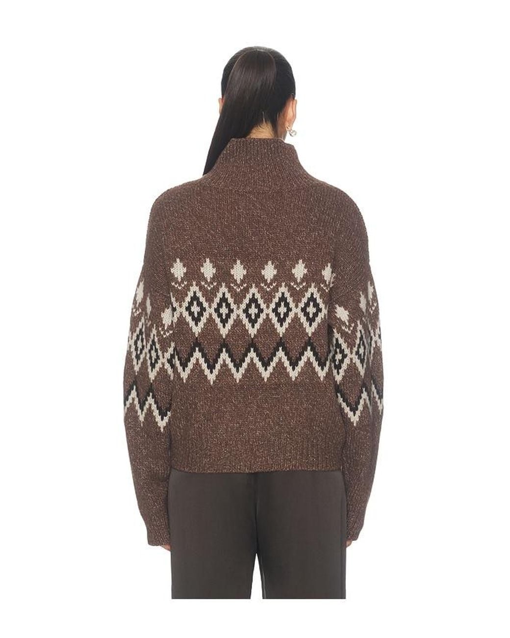 Lisa Yang Brown Gudrun Sweater