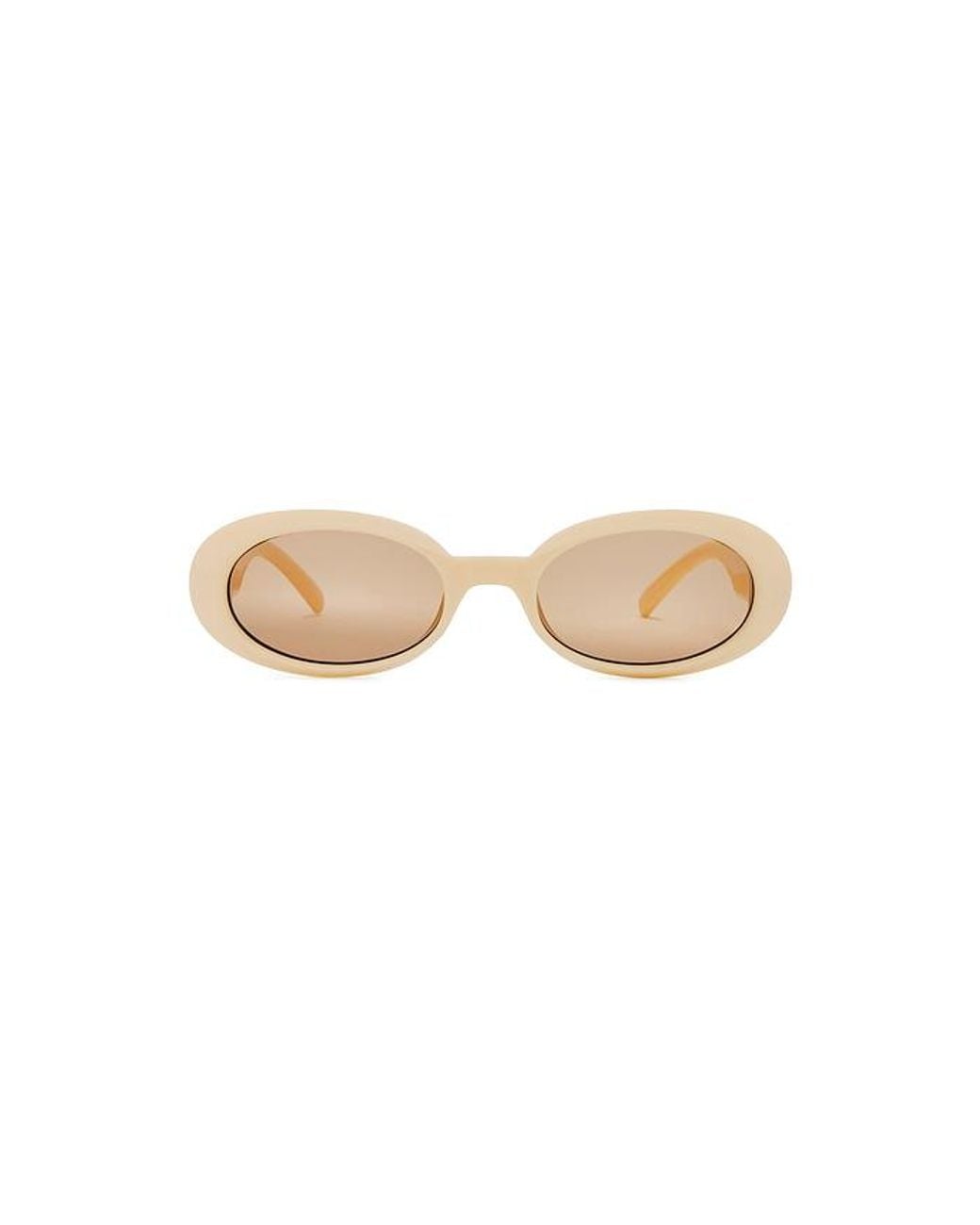 Le Specs White Work It! Sunglasses