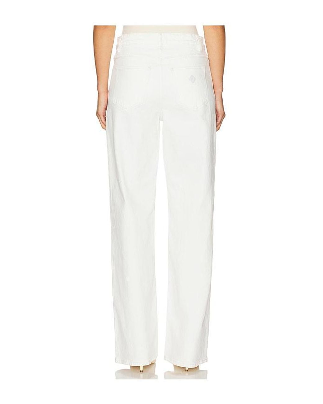 A.Brand White 95 Baggy Jeans