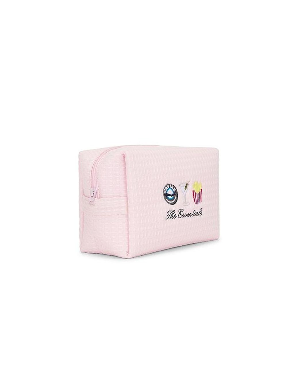 Abode Pink Snack Time Waffle Pouch