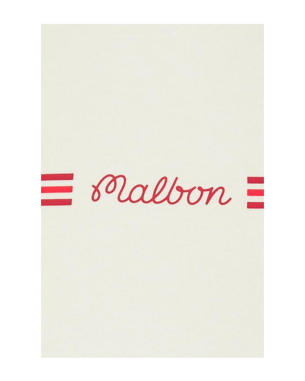 Malbon Red Sierra Mockneck Top