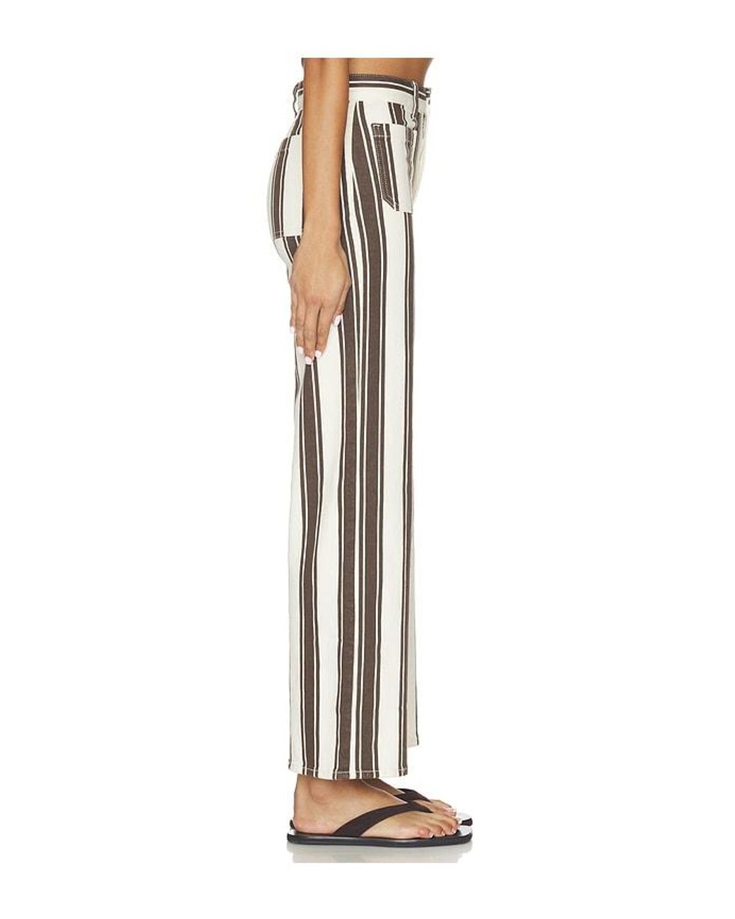 Madewell White The Emmy Wide Leg Pant