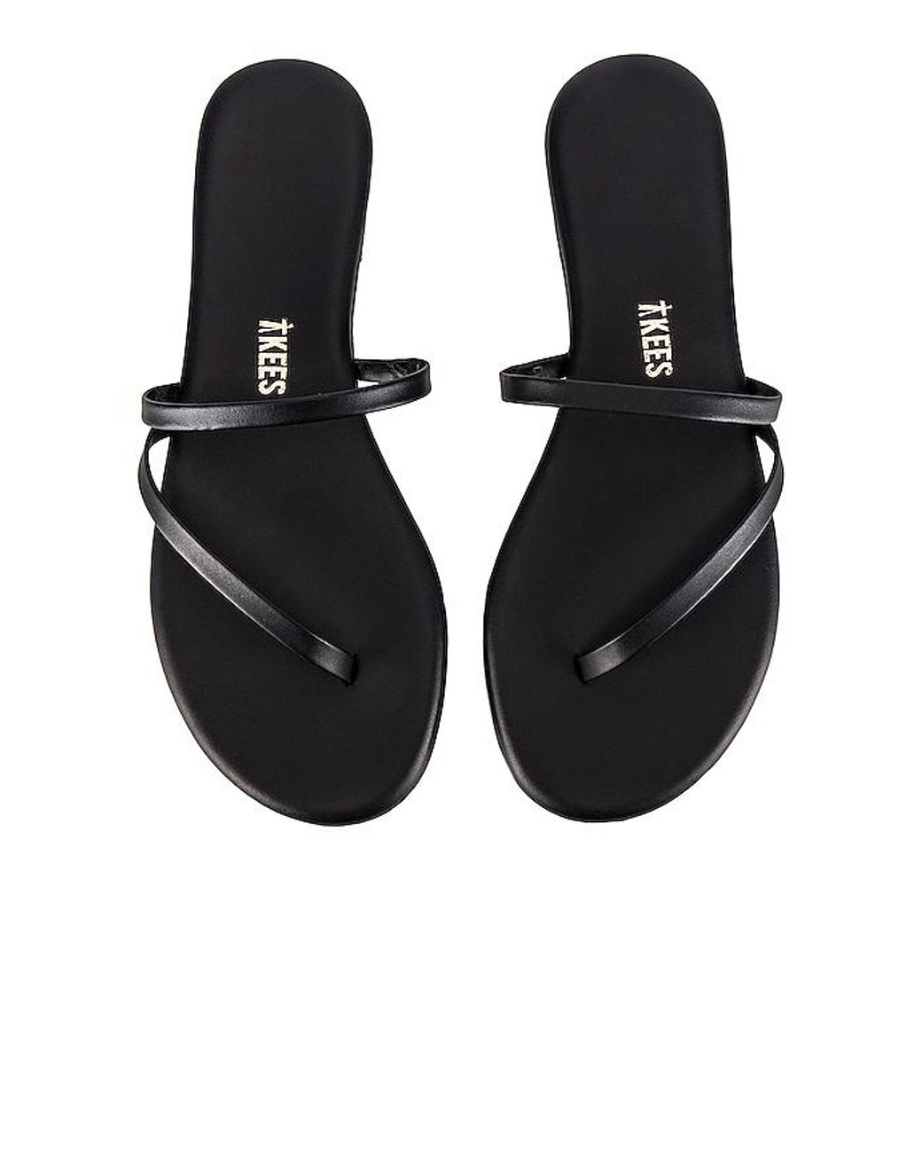TKEES Black Sarit Sandal