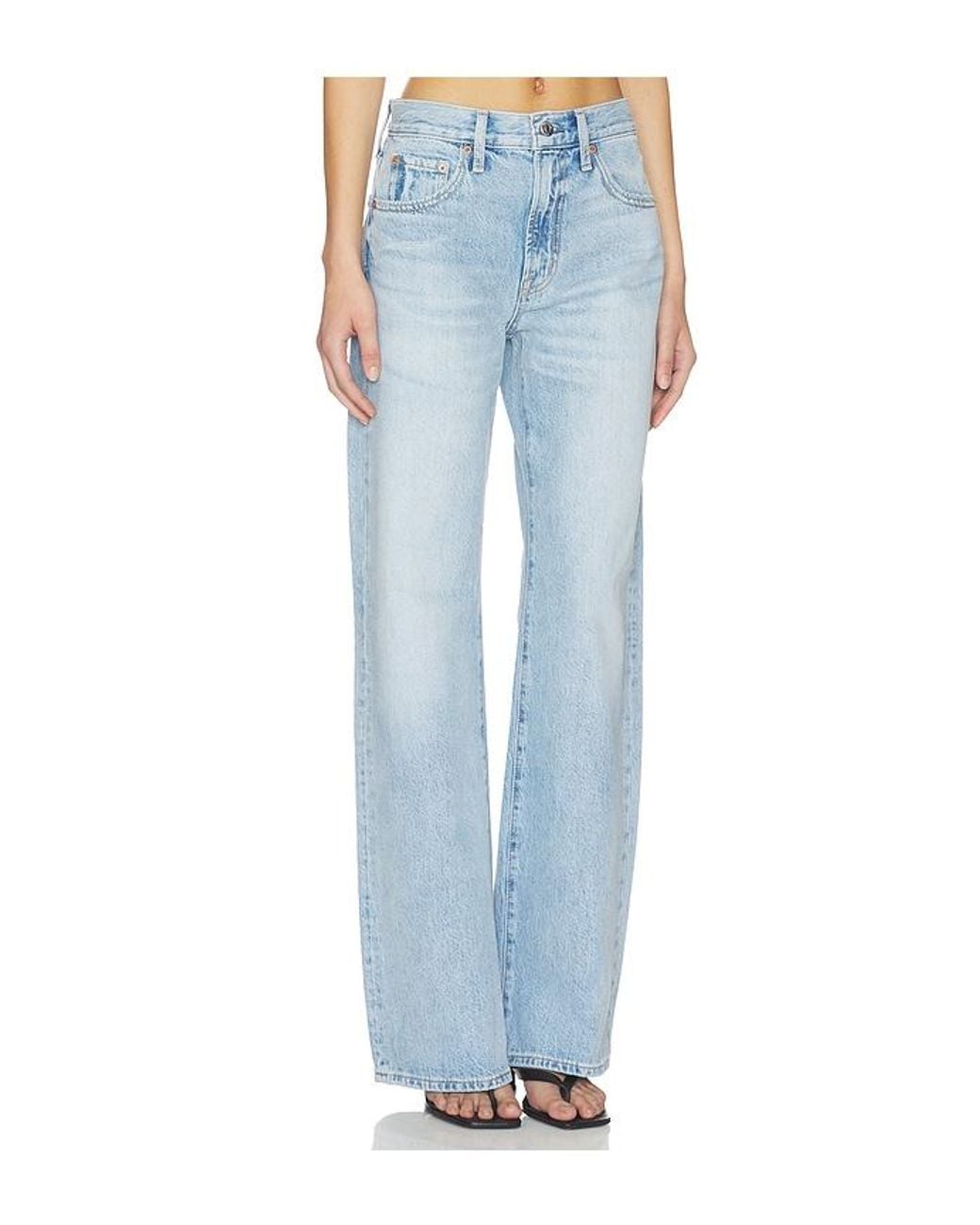 Pistola Blue Larsen Relaxed Flare Jeans