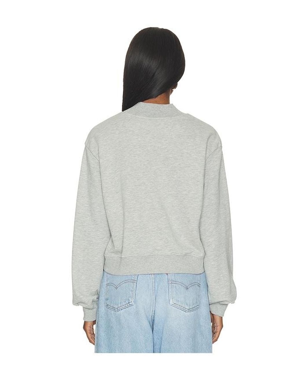 Junk Food Multicolor Eagles Mock Neck Fleece Sweatshirt