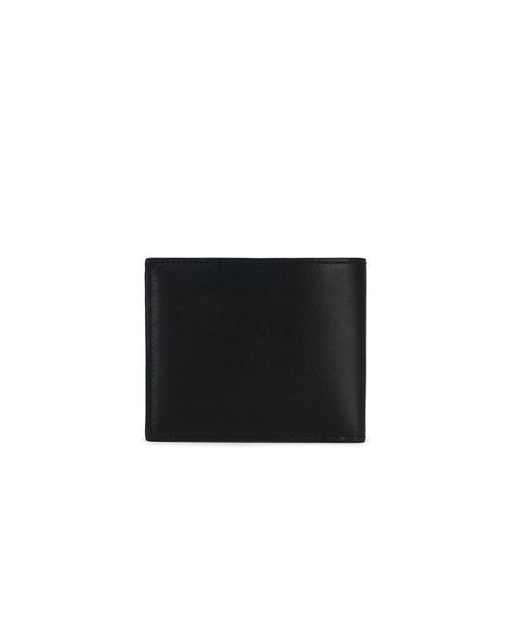 Off-White c/o Virgil Abloh Black Jitney Quote Bifold Wallet for men