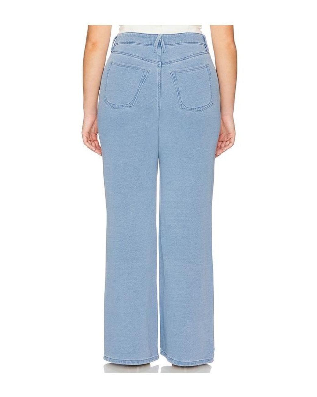 GOOD AMERICAN Blue Jeanius Good Ease Sweatpants