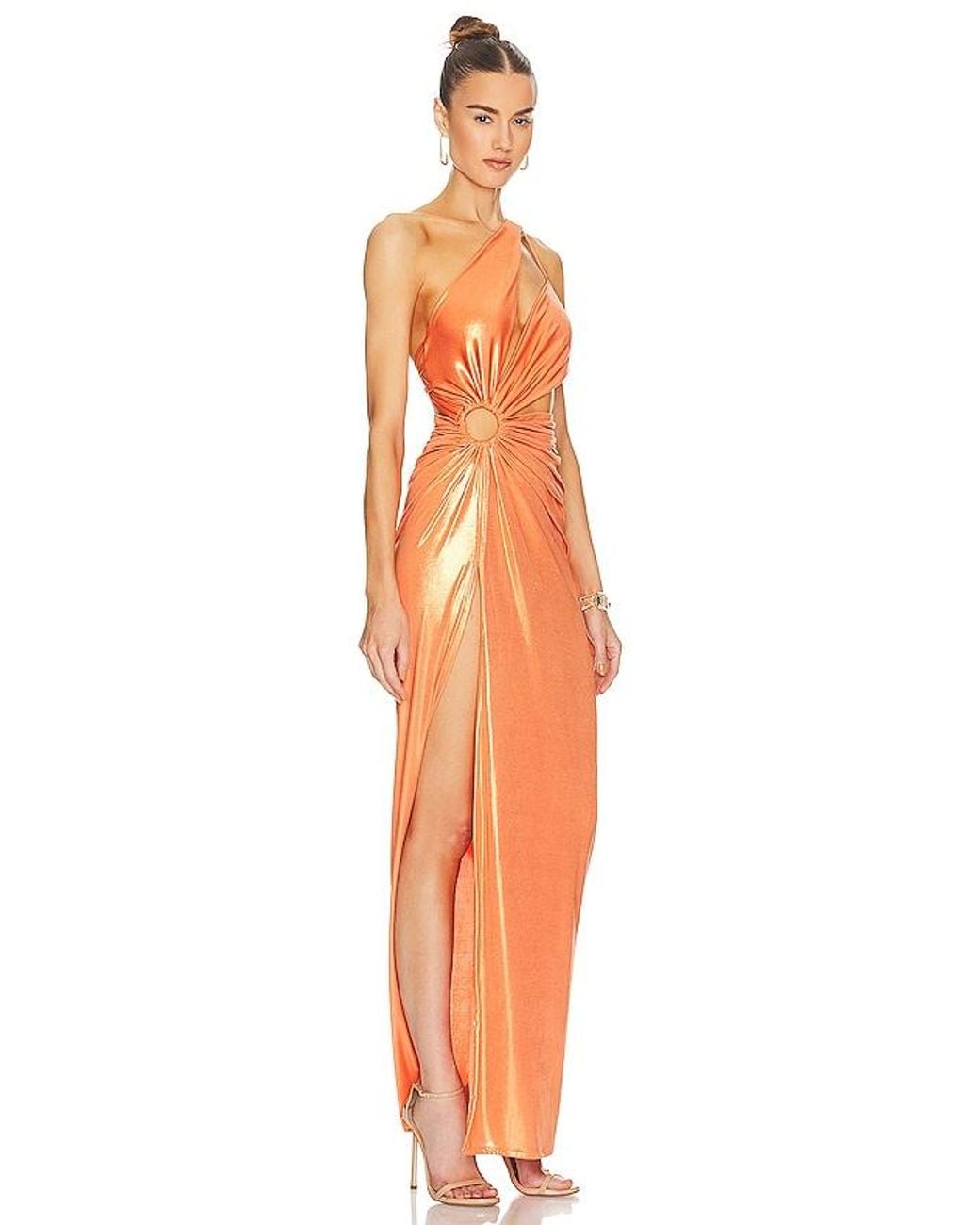 J.Angelique Orange Mahala Dress