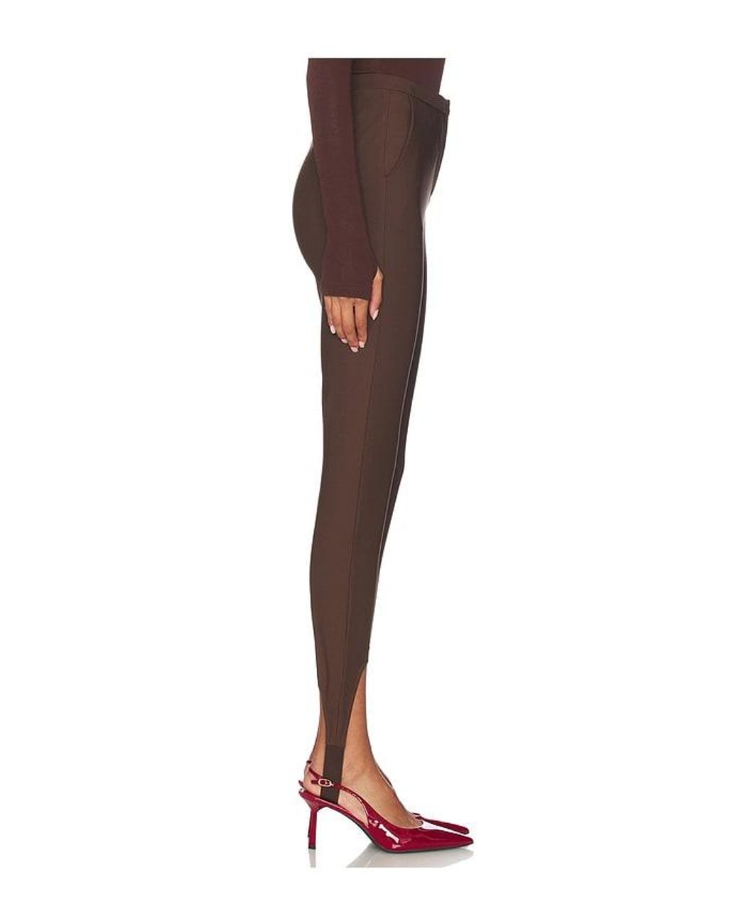 Nakedvice Brown The Alexis Stirrup Pant