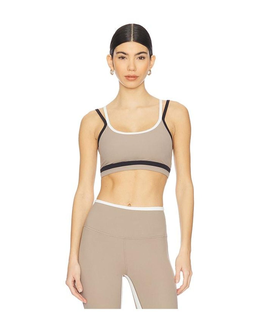 Splits59 Natural Eva Rigor Double Strap Bra