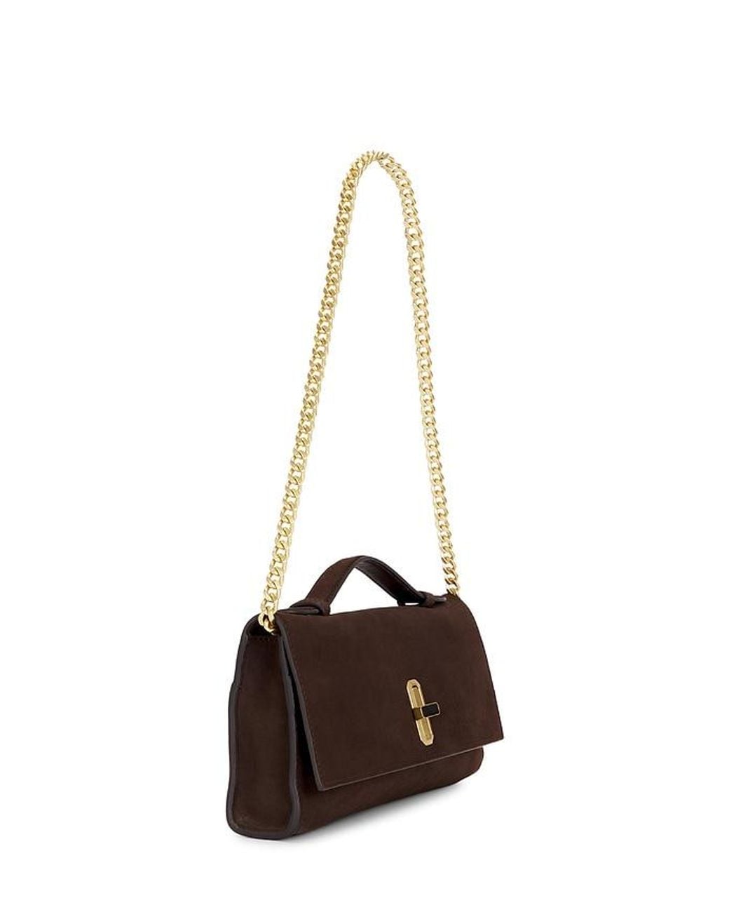 FAVORITE DAUGHTER White The Suede Heirloom Clutch Bag