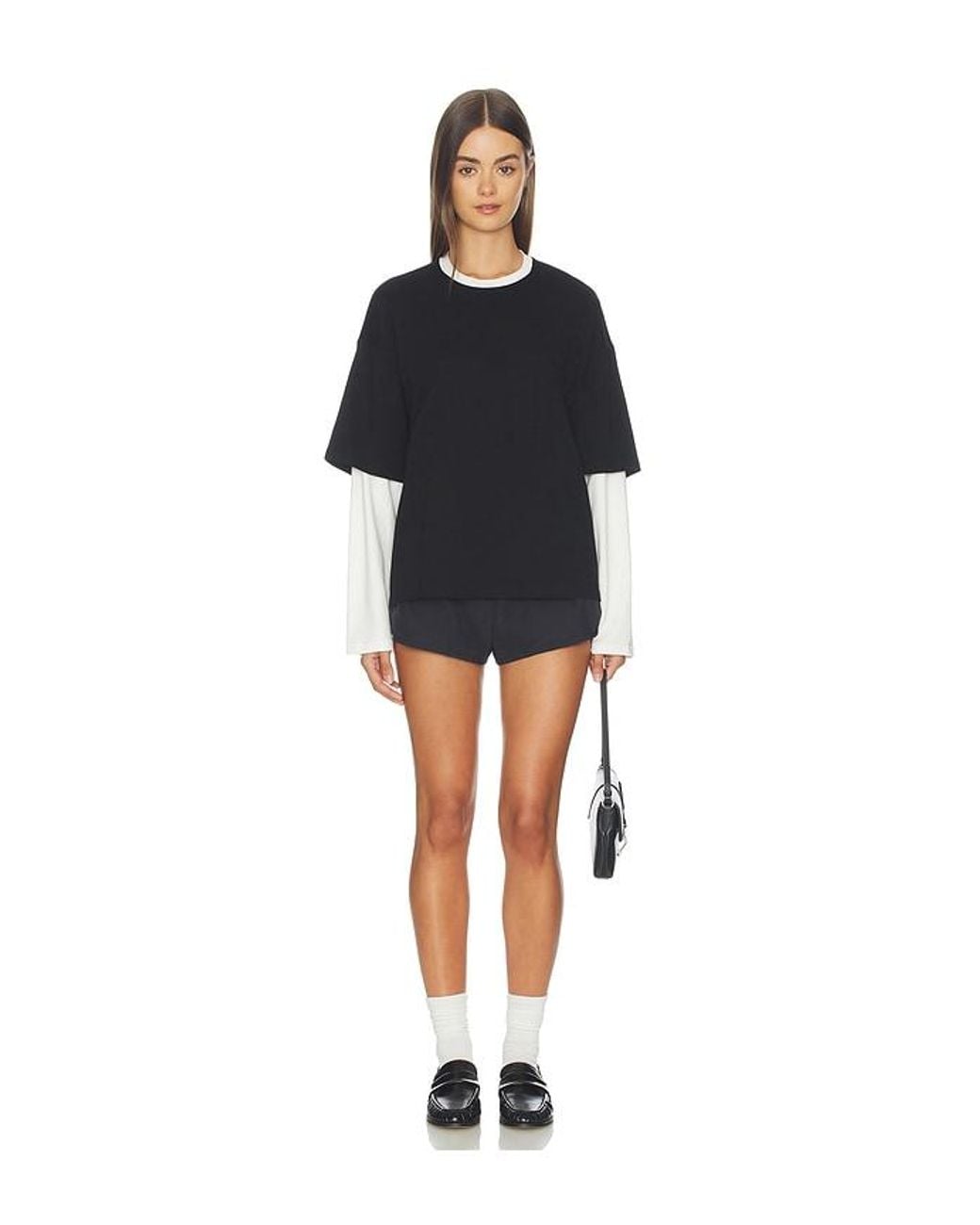 Lovers + Friends Black Bethan Tee