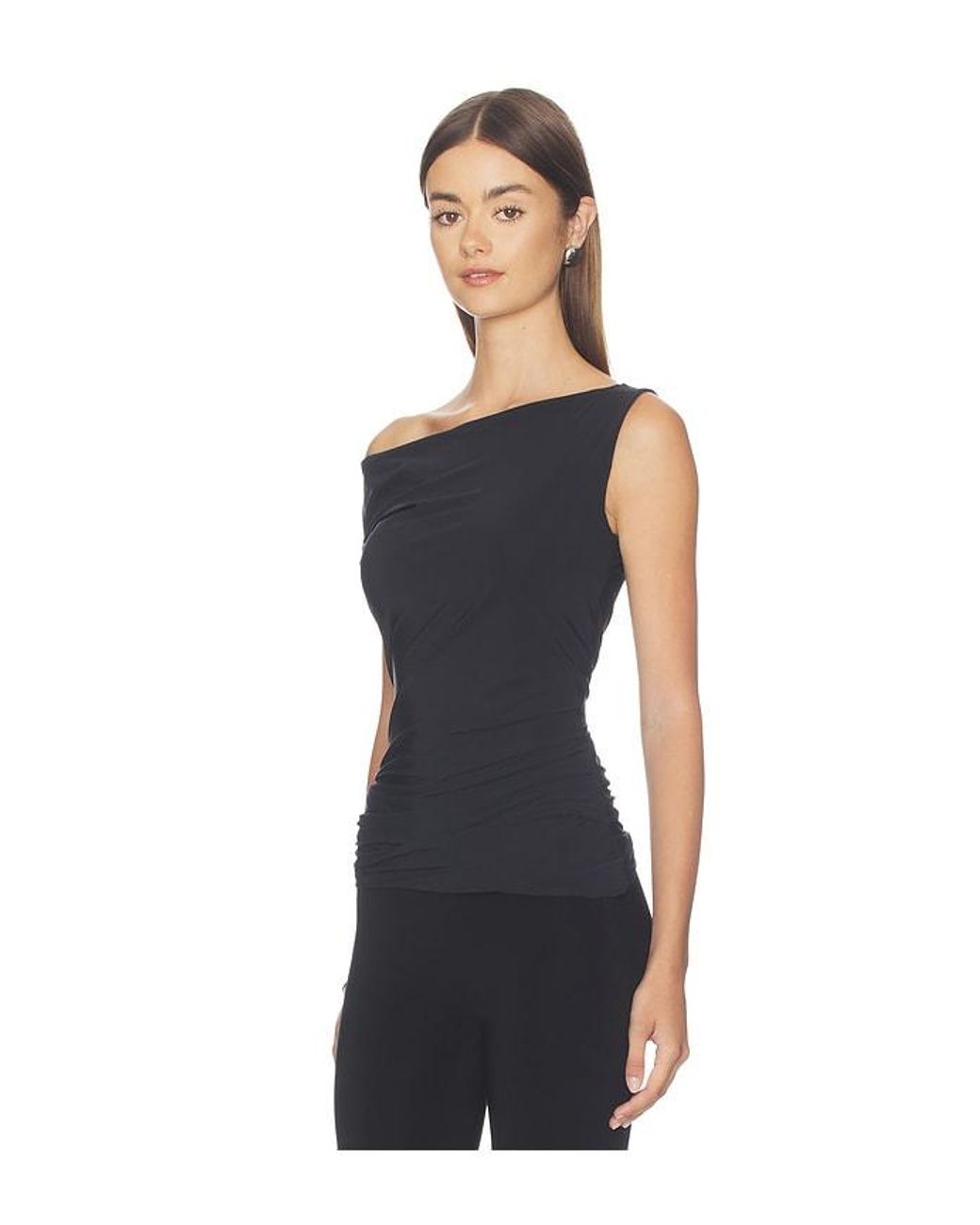 Agolde Black Carlin Top