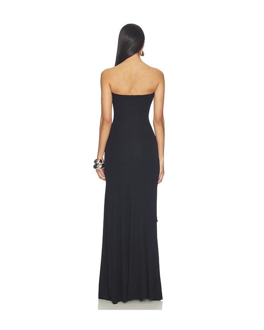 Lovers + Friends Black Sarai Maxi Dress
