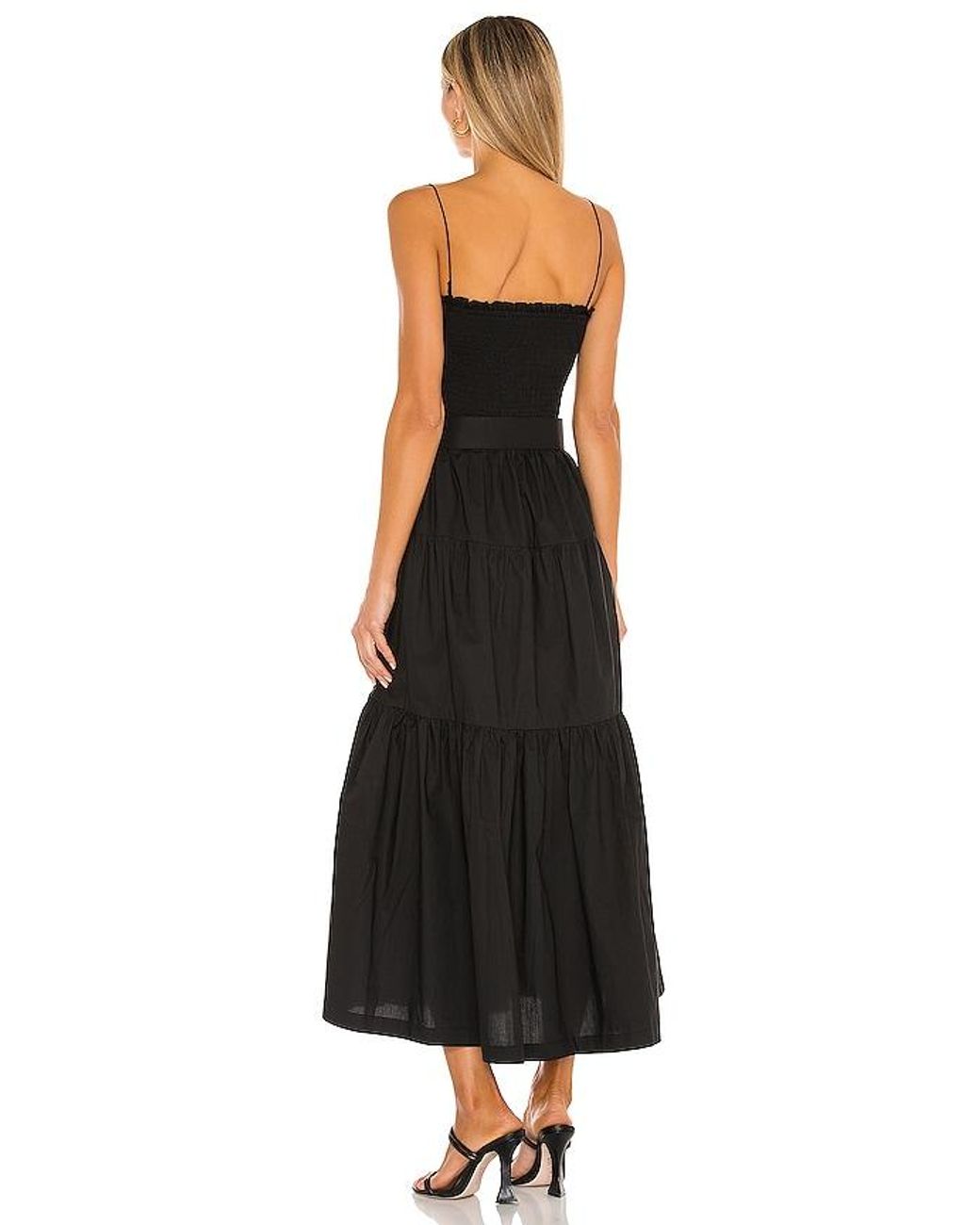 L'academie Black 'Academie The Nour Midi Dress