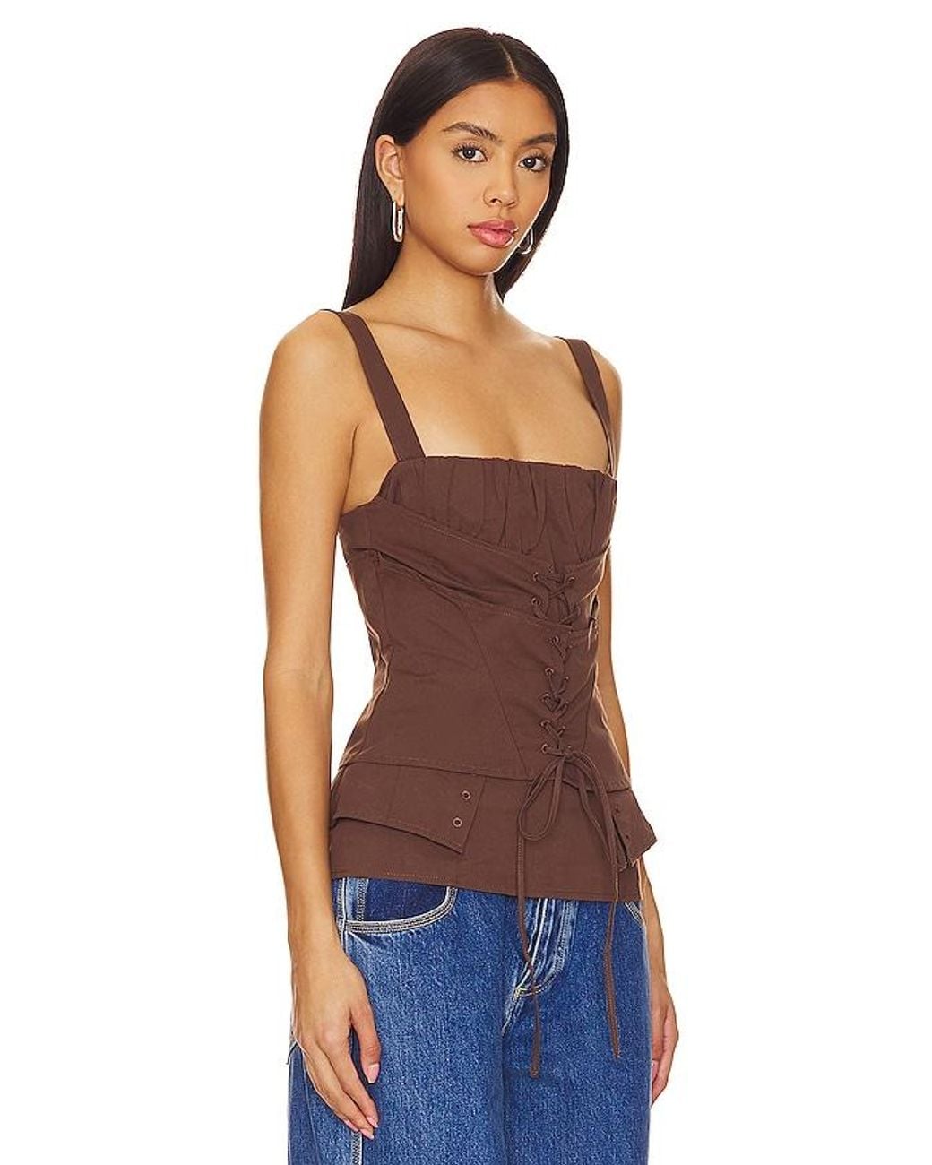 Lioness Blue Bloom Top