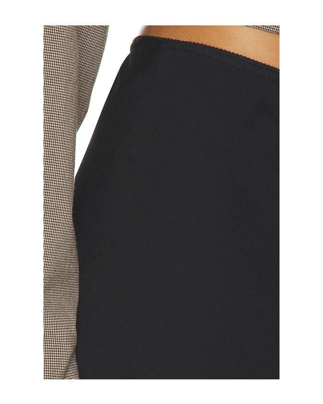 With Jean Black Penny Skirt