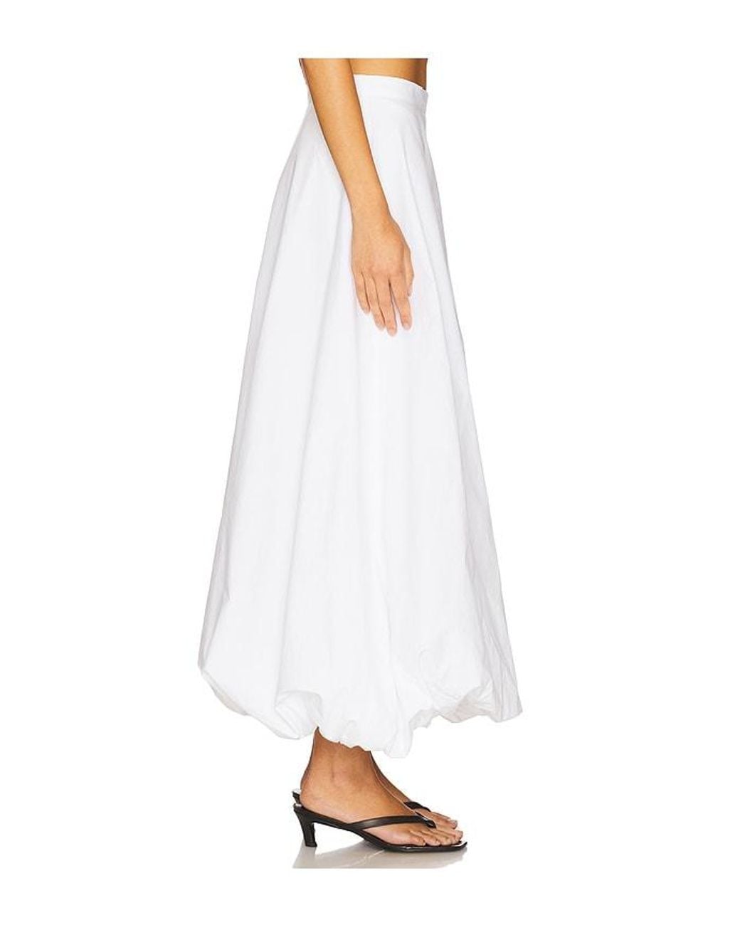Falda Maxi Aubrey En Color Blanco Talla En By Malene Birger de color White