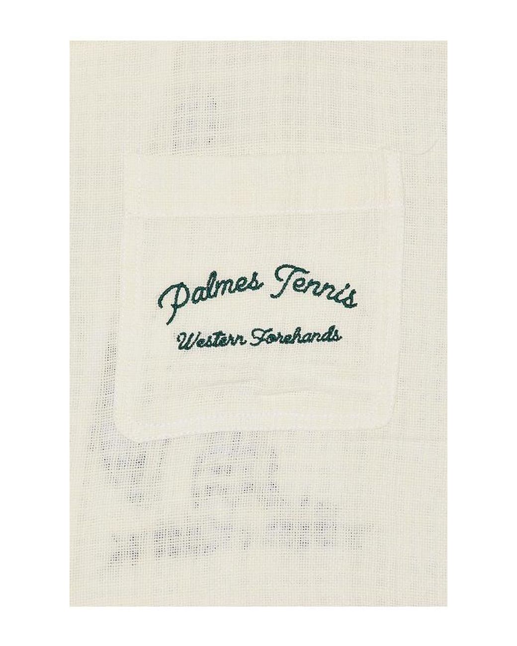 Palmes Natural Western Camp Collar Shirt for men