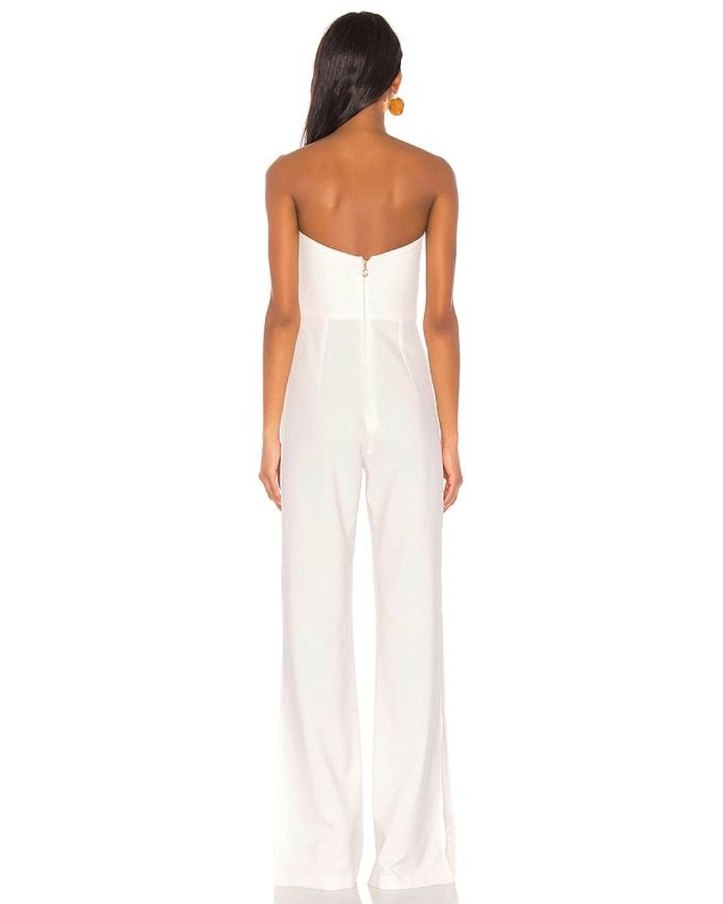 Nookie White Glamour Jumpsuit