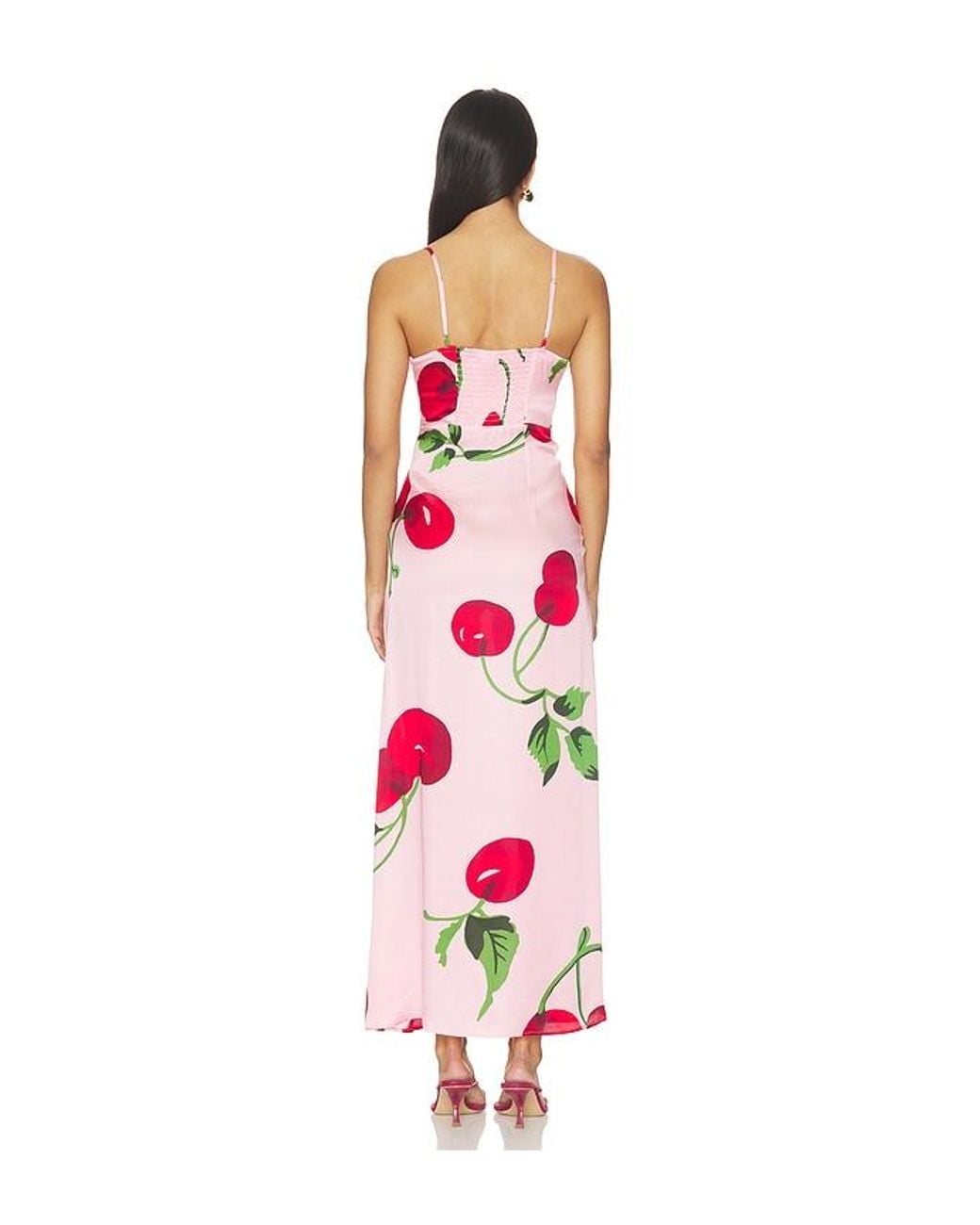 Leslie Amon White Ruby Slip Dress