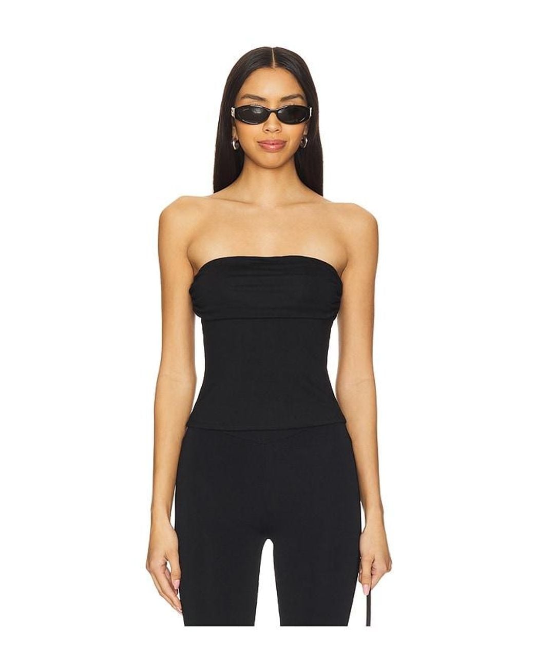 ALL THE WAYS Black Nataline Top