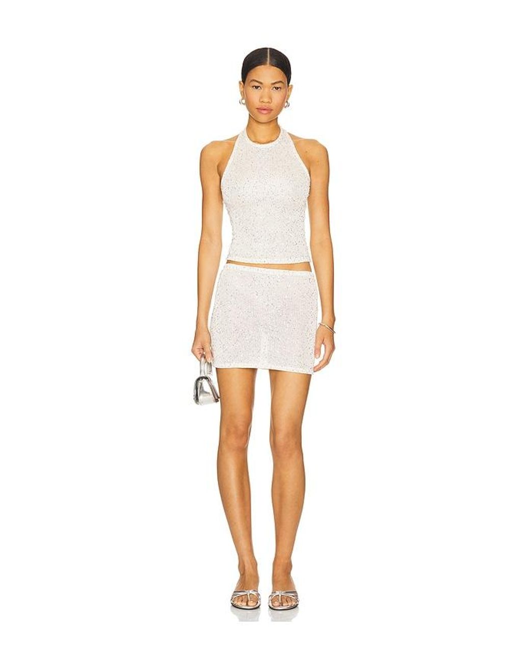Lovers + Friends White Dahlia Top