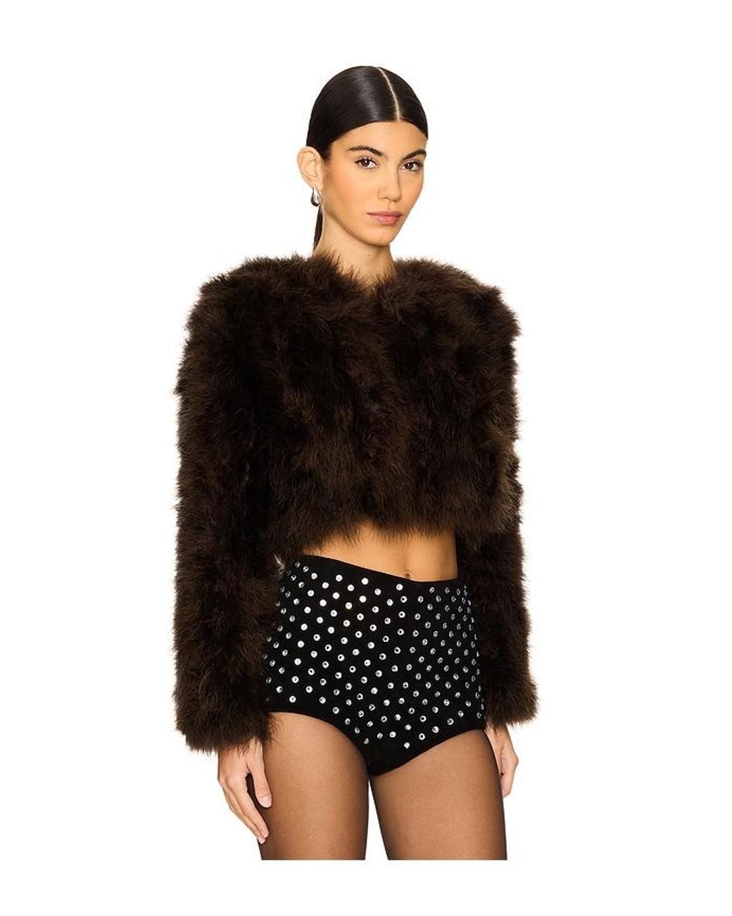 BLOUSON MANHATTAN en Chocolate bubish en coloris Black