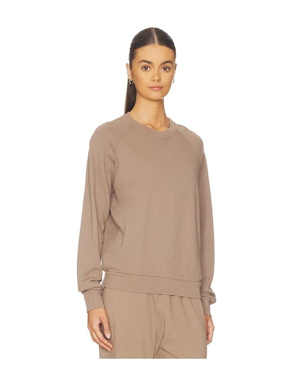 PERFECTWHITETEE Natural French Terry Sweatshirt