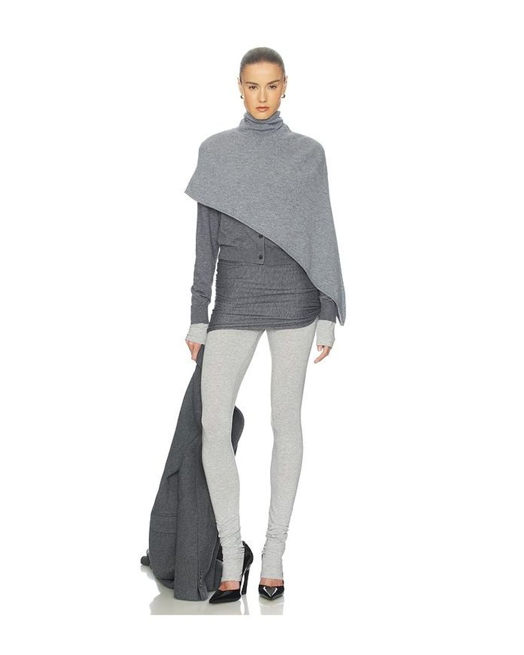 Helsa Gray Kerstin Knit Cardigan