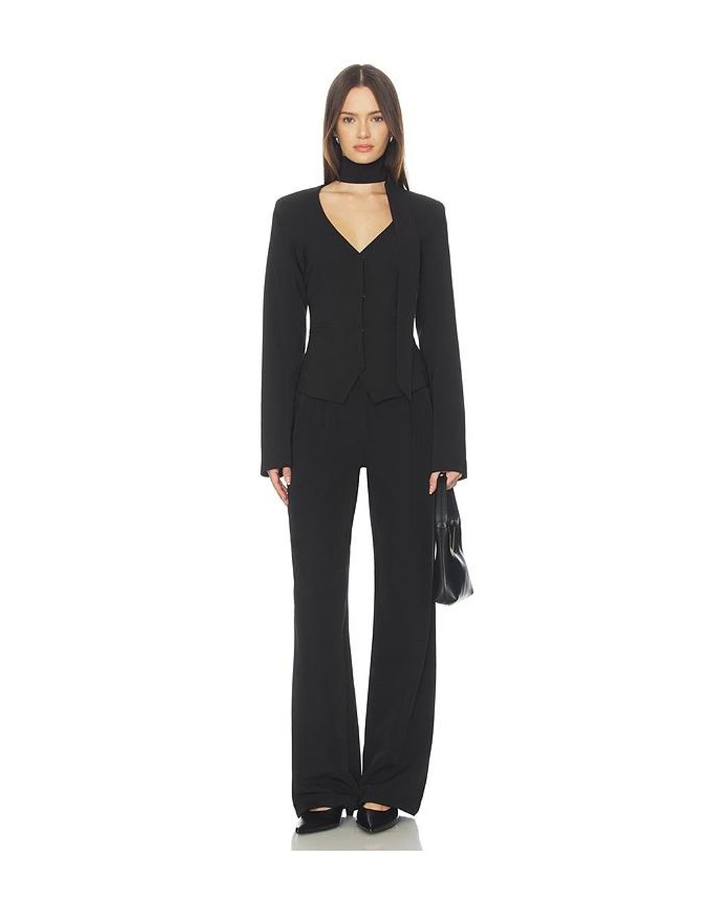 ALL THE WAYS Black Aubriella Pant