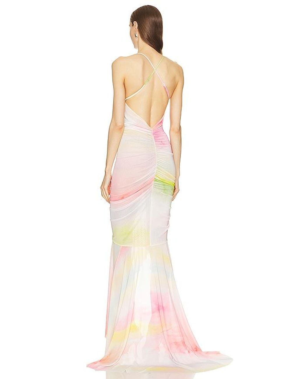 Michael Costello Pink X Revolve Venice Gown