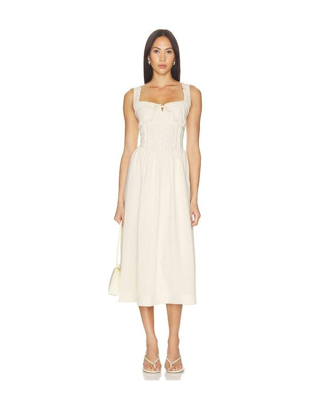 Astr White Sahana Dress