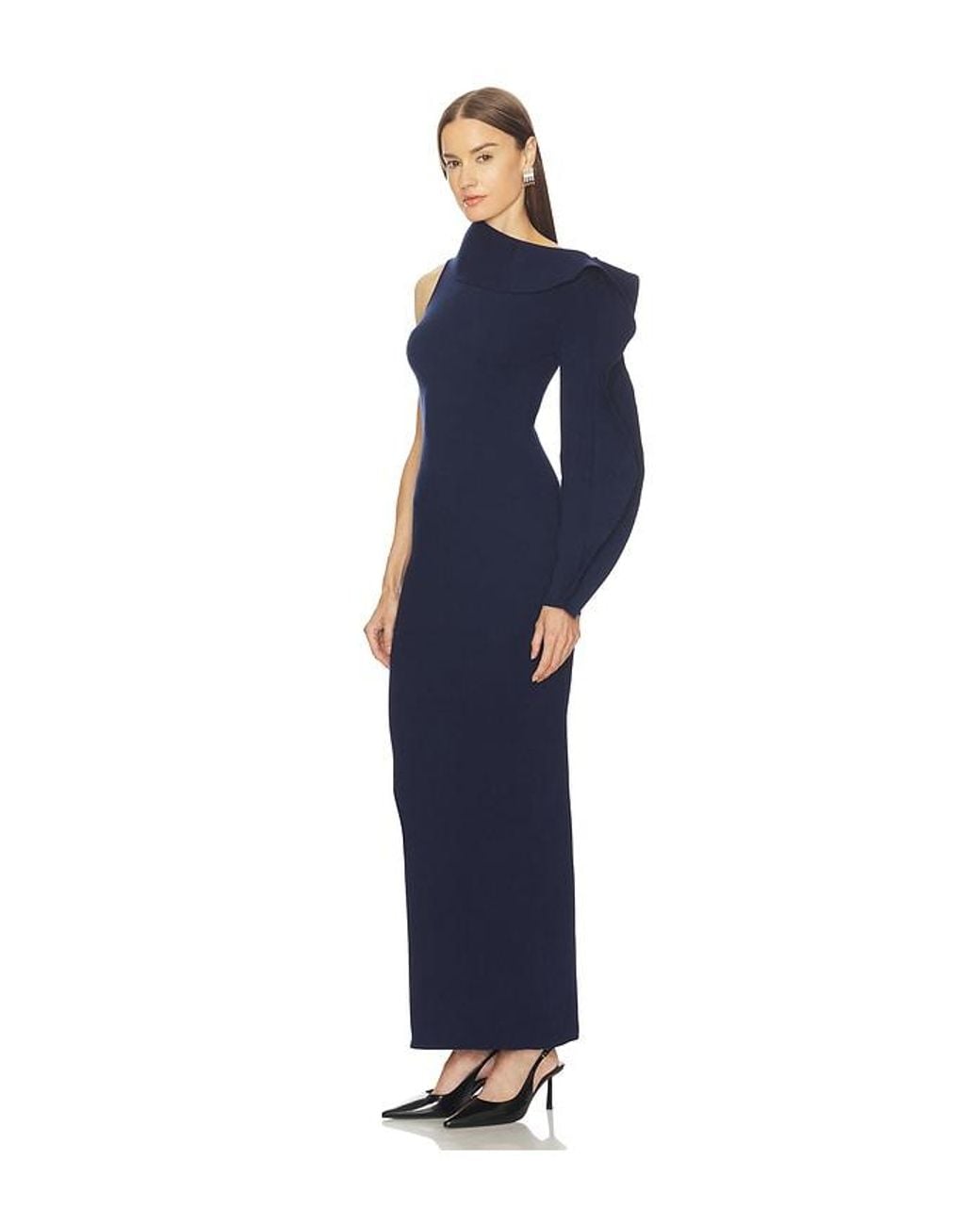 SRG Blue Himani Compact Knit Dress