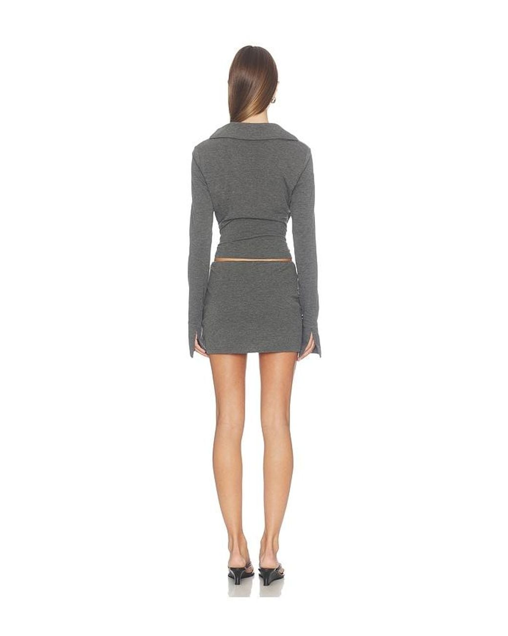 superdown Black Franklin Mini Skirt Set
