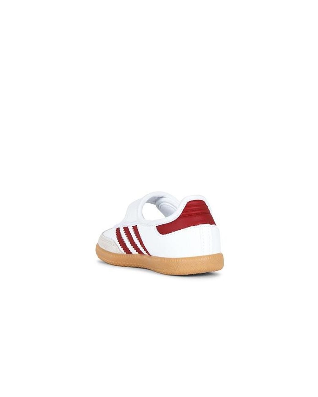 Adidas Originals White Toddler Samba Jane Flat