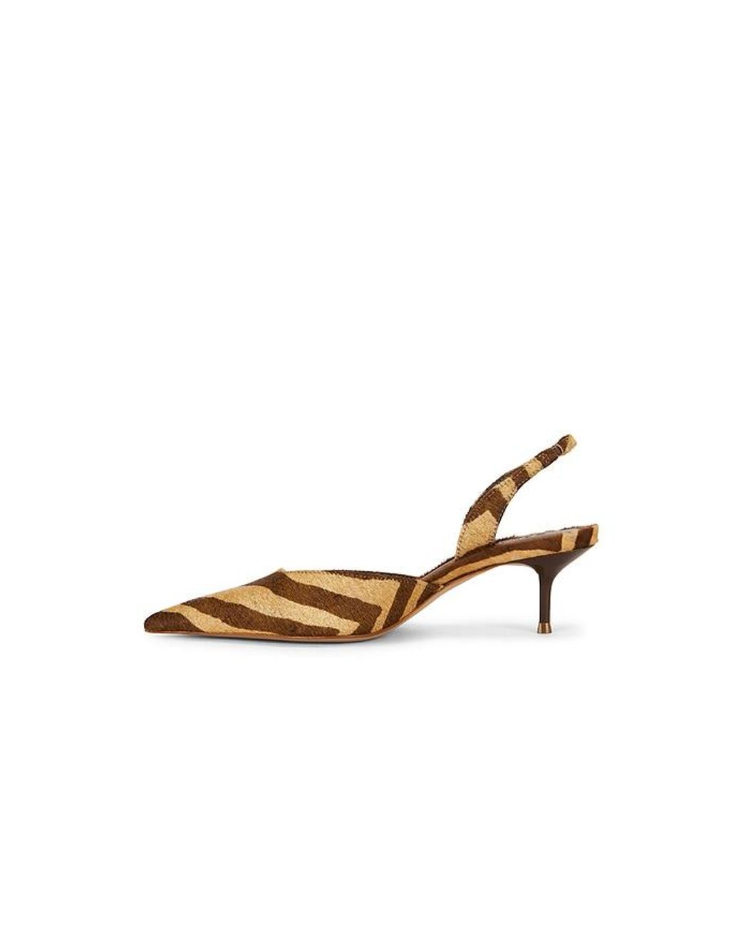 SCHUTZ SHOES Brown Paola Mid Pump