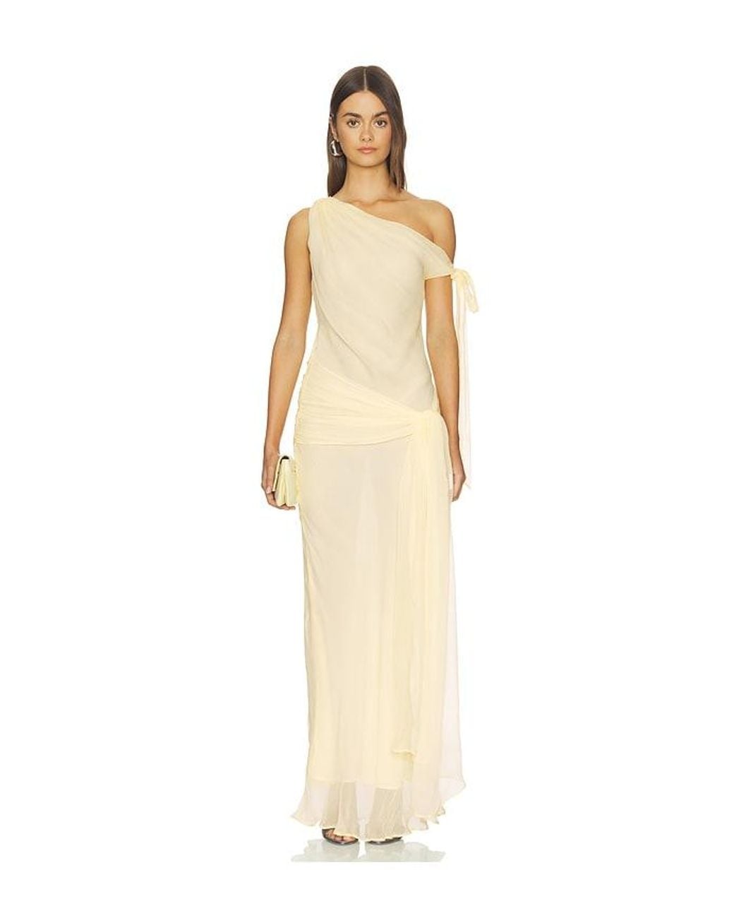 Stone Cold Fox White X Revolve Sansa Gown