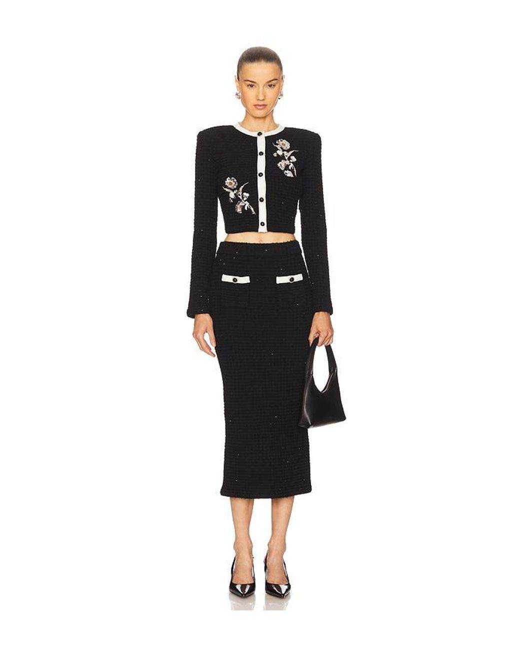 Self-Portrait Black Jacke Jacket