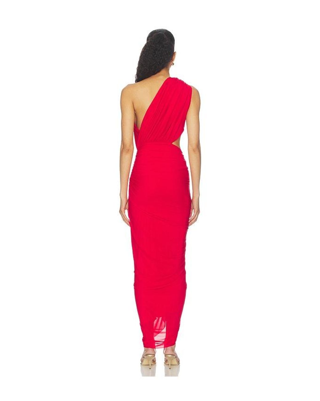 superdown Red Juliet Midi Dress