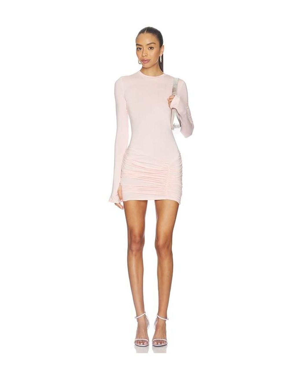 superdown Natural Anya Mini Dress