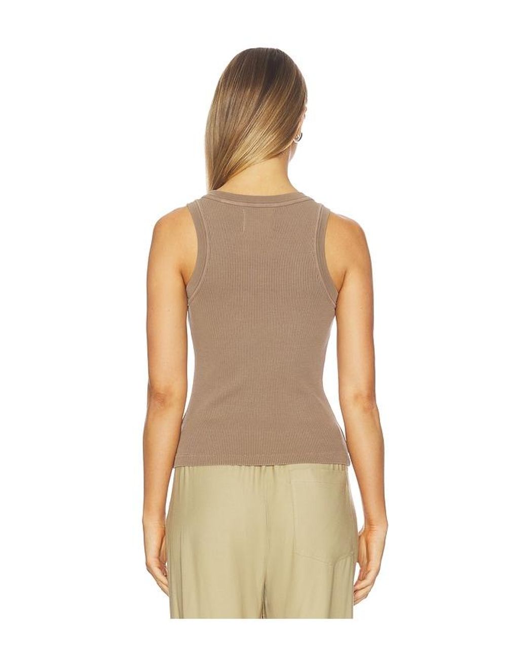 Citizens of Humanity Natural Isabel Rib Tank Top