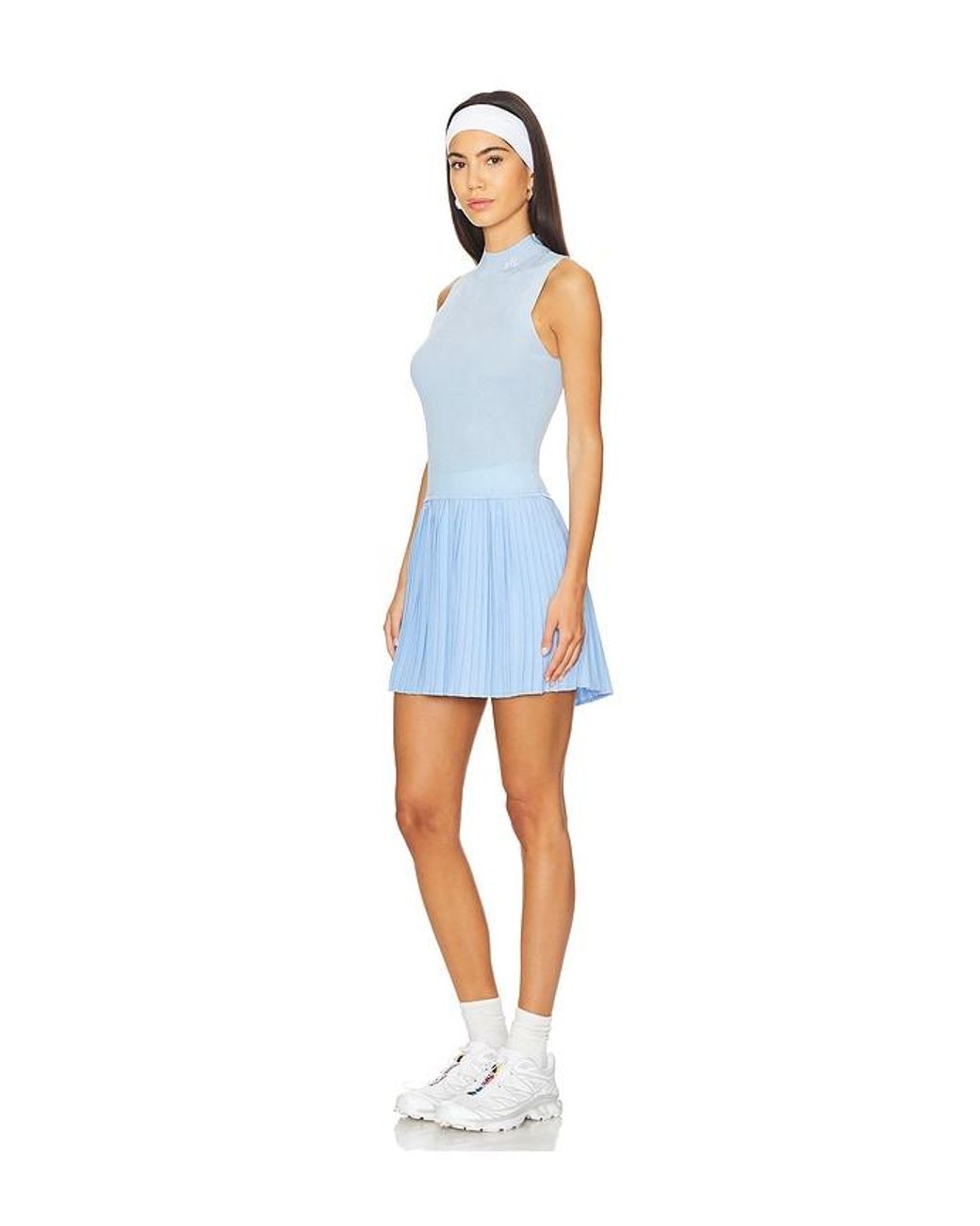 【Malbon Golf】Ice Touch Sleeveless Dress 2 Colors adidas Women's Golf x Malbon Sleeveless Dress - Blue | Free