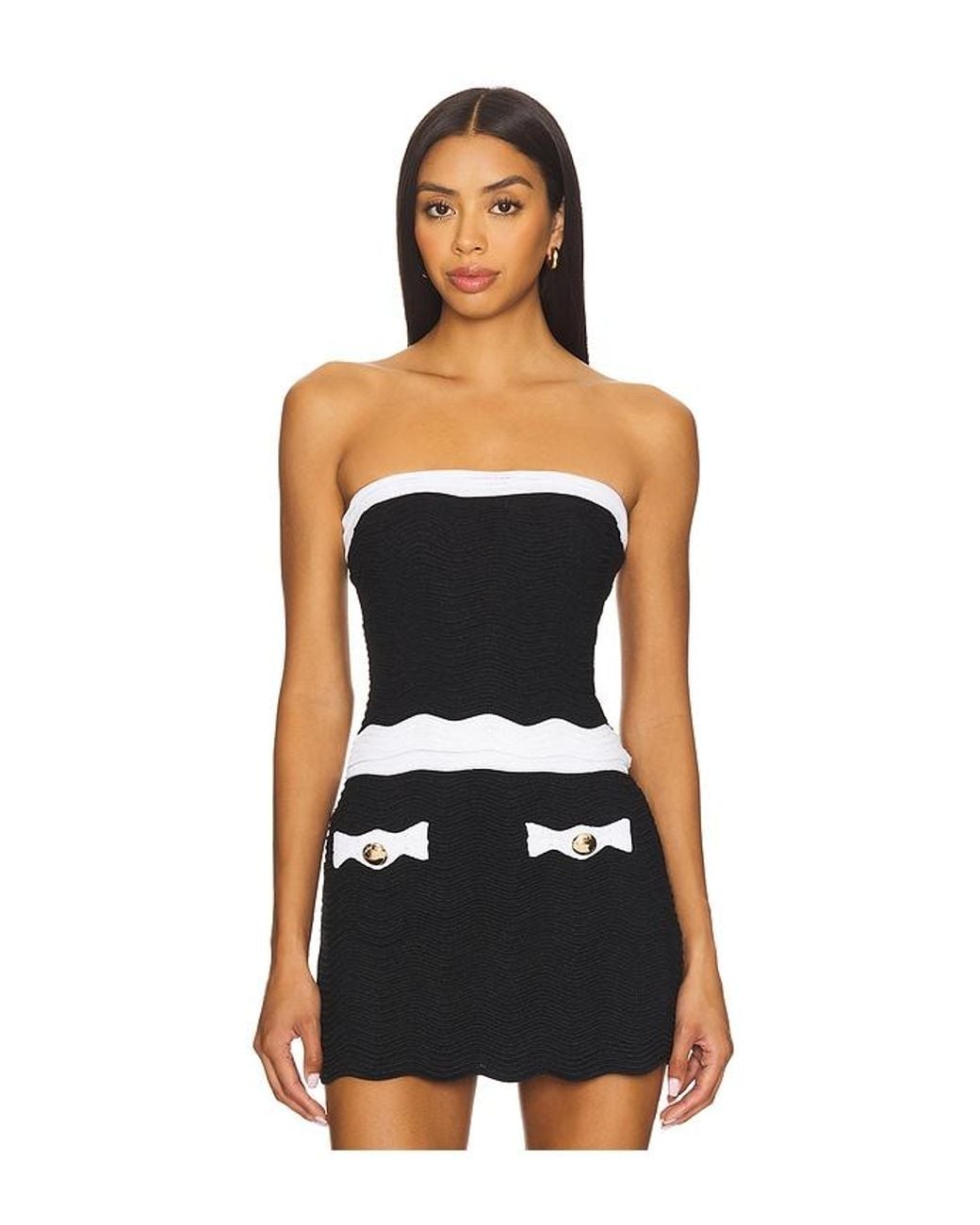 retroféte Black Hart Knit Top