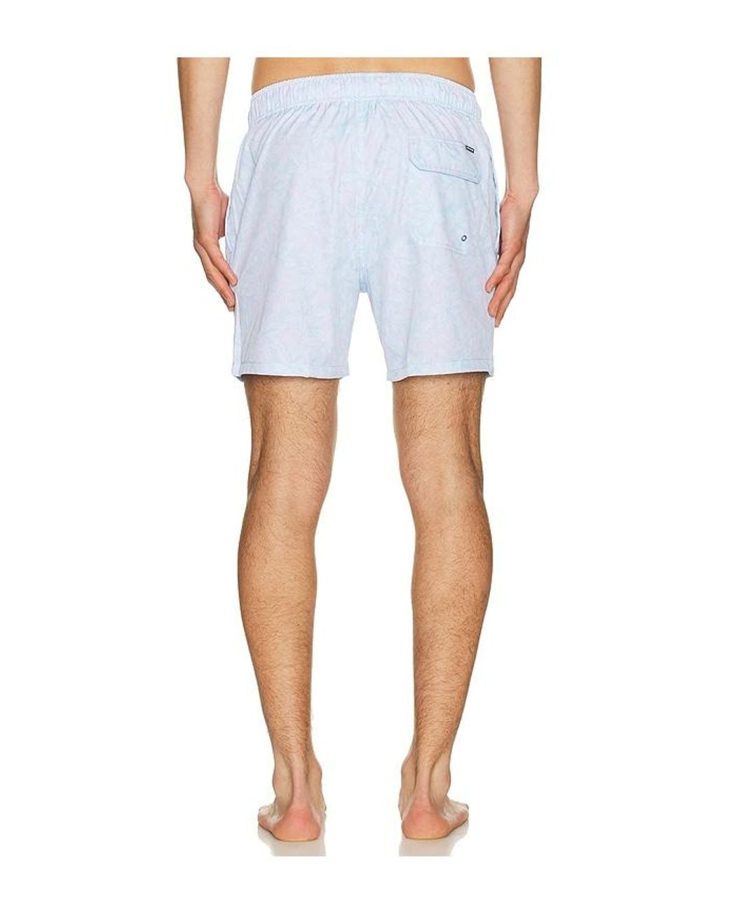 Vintage Summer Blue 4 Way Stretch Volleys for men