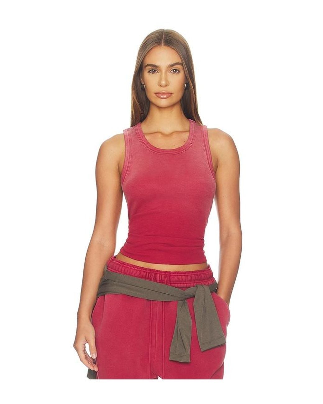Entire studios Red Rib Tank