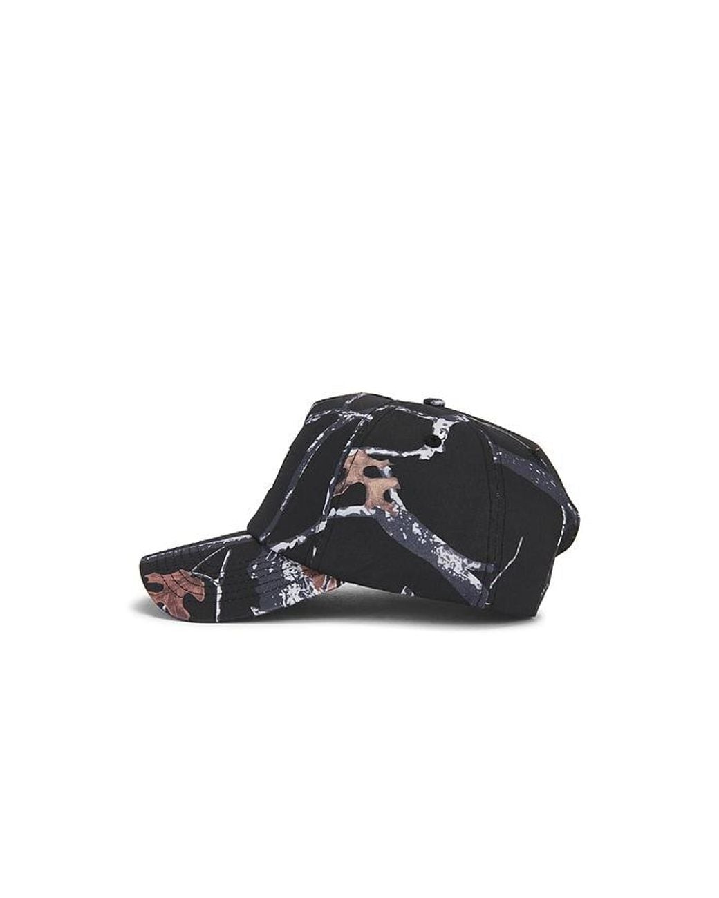 Autumn Headwear Black Camo 5 Panel Cap for men