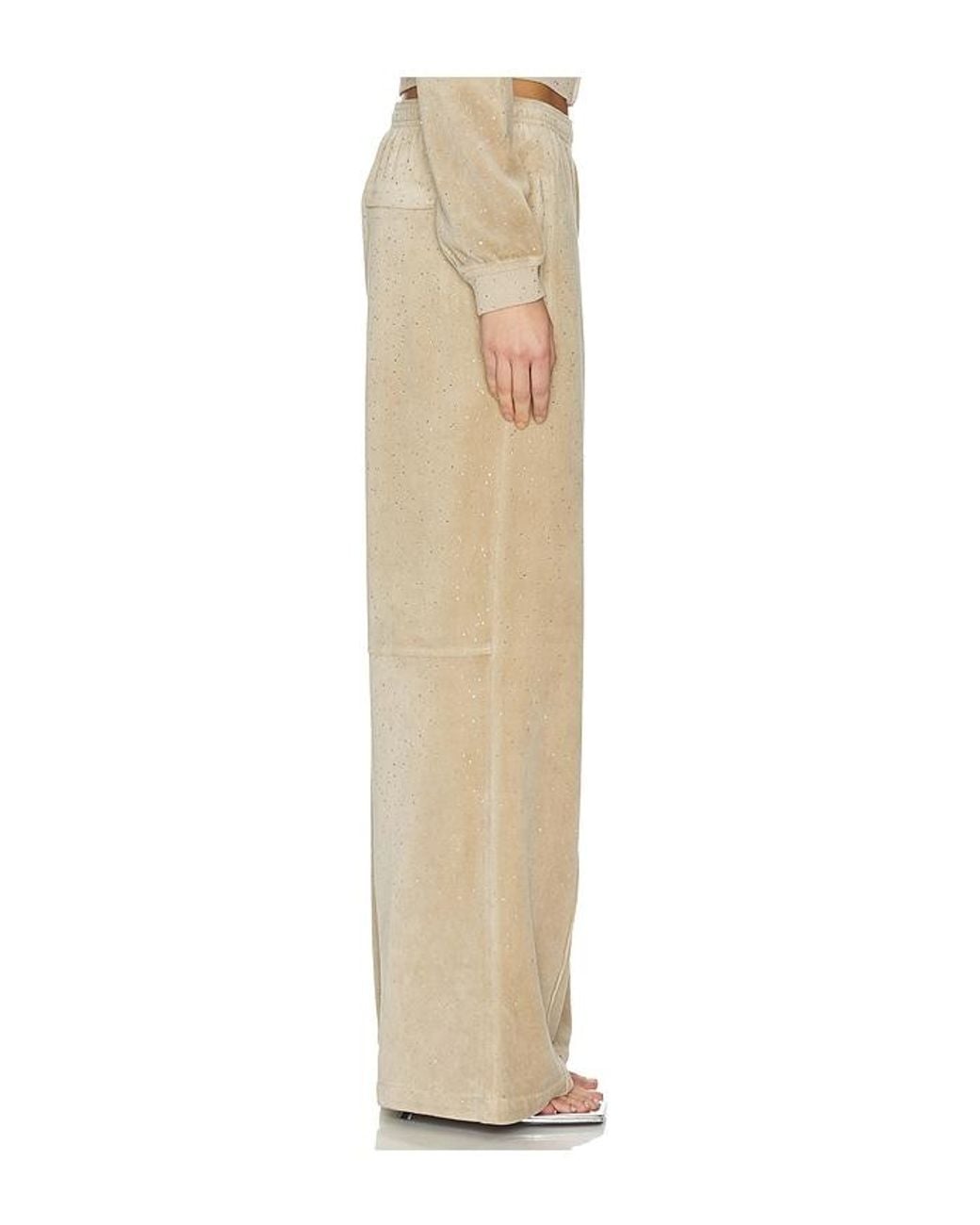 Alexander Wang Natural Hose Allover Hotfix Relaxed
