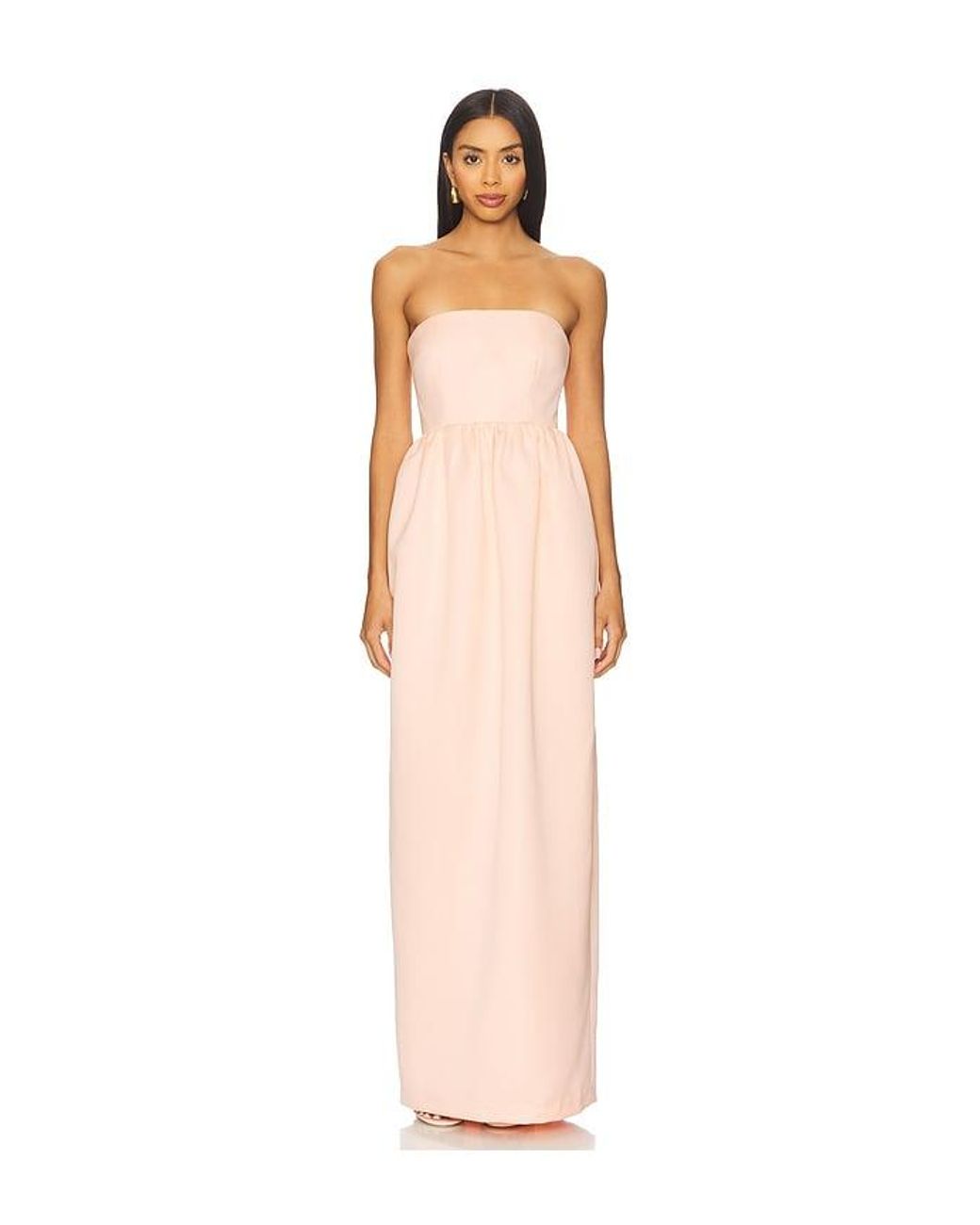Lovers + Friends White Katya Gown